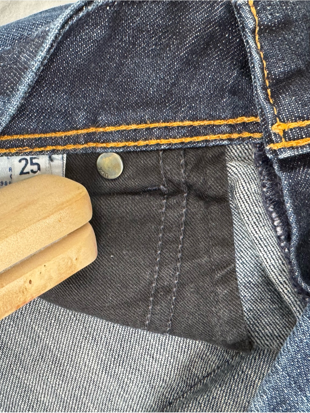 New Wot Hudson Dark Blue Slim Fit Jeans — image 4 of 5